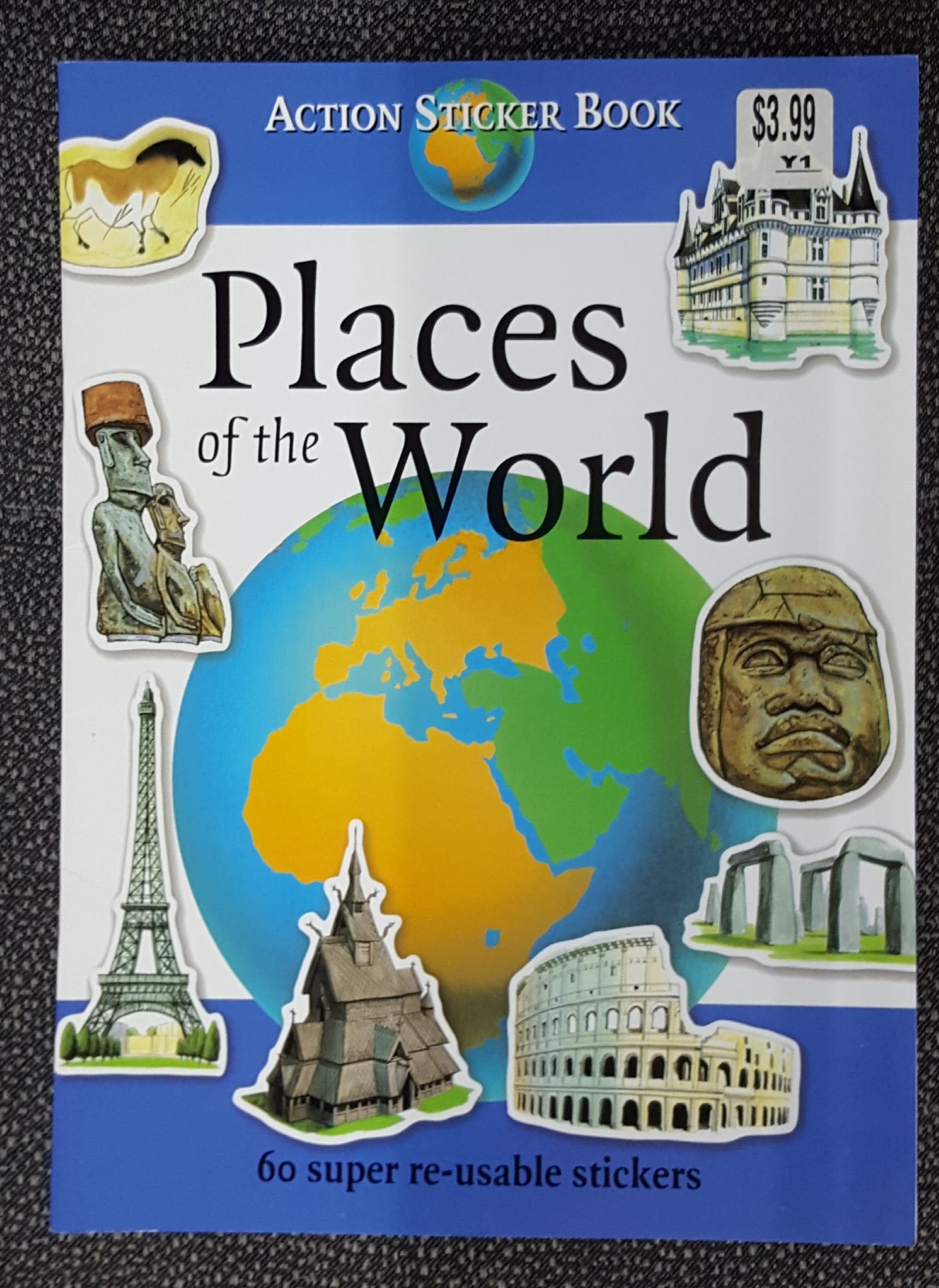 Places of the World (Action Sticker Books),Used