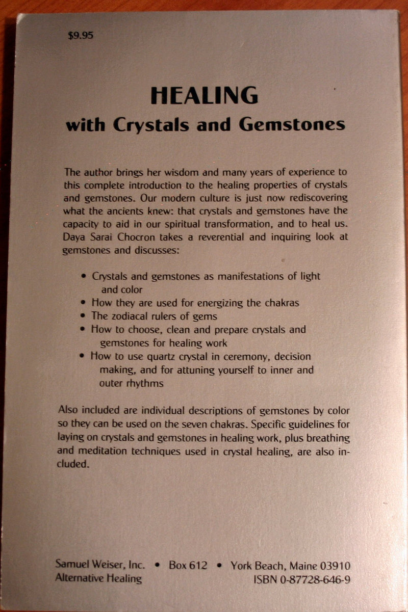 Healing With Crystals and Gemstones,Used