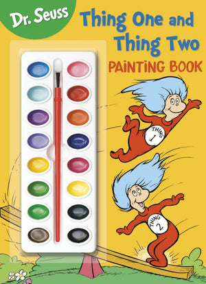 Dr. Seuss: Thing One And Thing Two Painting Book: Coloring And Activity Book With Paint Box (Dr. Seuss Coloring & Activity Books