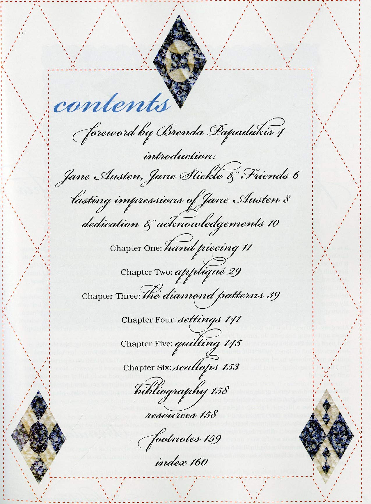 Quilted Diamonds: Jane Austen, Jane Stickle & Friends [Perfect Paperback],Used