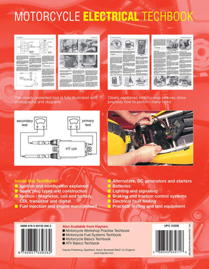 Motorcycle Electrical Techbook Haynes Manual (Paperback),Used