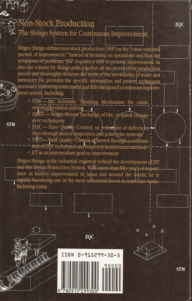 NonStock Production: The Shingo System of Continuous Improvement,Used