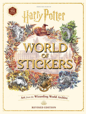 Harry Potter World Of Stickers (Collectible Art Stickers),Used