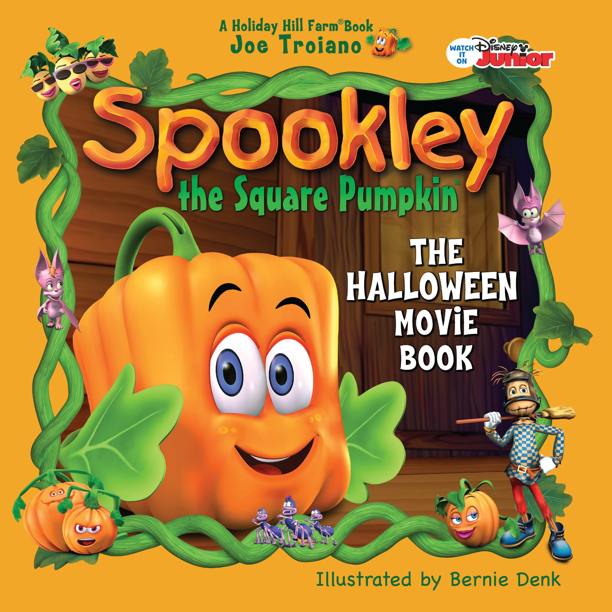 Spookley the Square Pumpkin, the Halloween Movie Book,Used