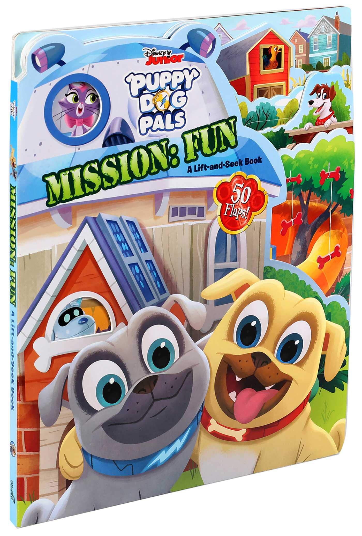 Disney Puppy Dog Pals: Mission Fun LifttheFlap,Used