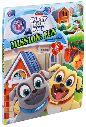 Disney Puppy Dog Pals: Mission Fun LifttheFlap,Used