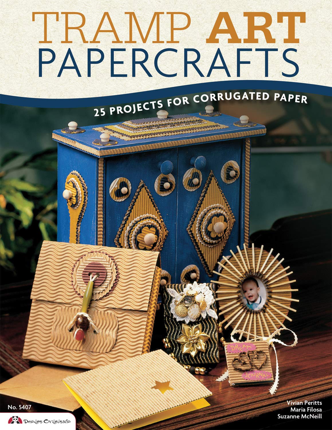 Tramp Art Papercrafts: 25 Projects For Corrugated Paper (Design Originals),Used
