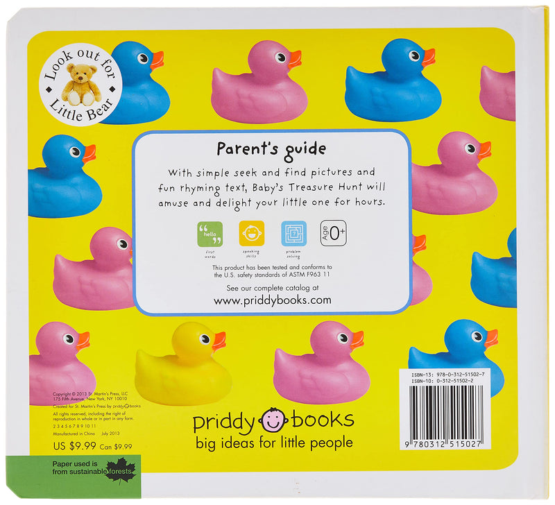 Baby's First Treasure Hunt: A seek and find book for you and your baby to share (Baby Basics),Used
