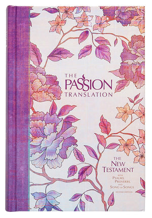 The Passion Translation New Testament, Peony (2nd Edition, Hardcover)  InDepth Bible with Psalms, Proverbs, and Song of Songs,,Used