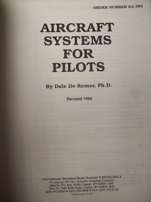 Aircraft Systems for Pilots,Used
