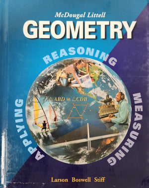 Geometry, Grades 912: Mcdougal Littell High School Math (McDougal Littell High Geometry),Used
