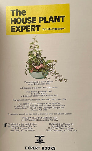 The House Plant Expert (Expert Series),Used