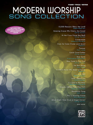 Modern Worship Song Collection: Piano/Vocal/Guitar,New