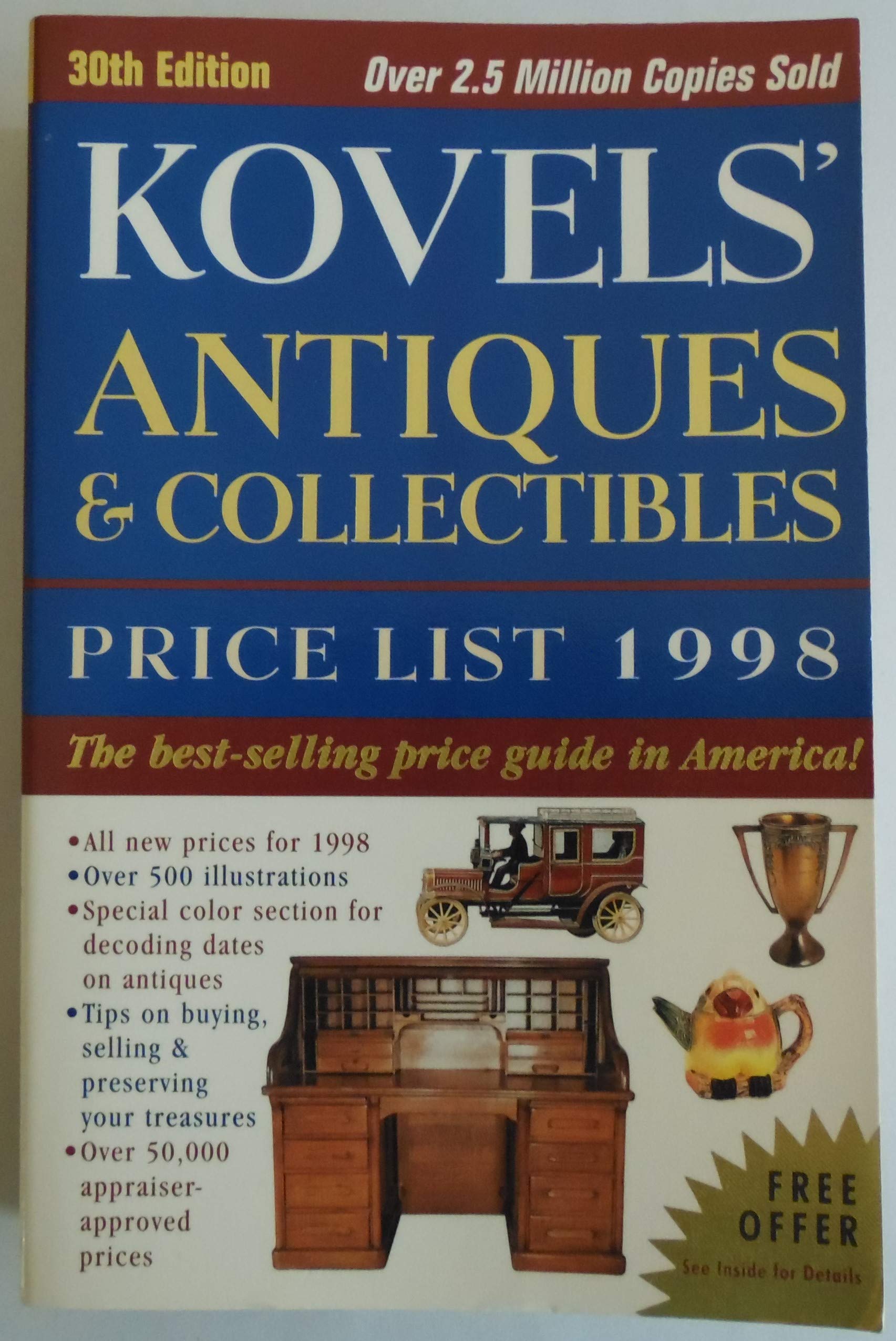 Kovels' Antiques & Collectibles Price List  30th Edition,Used