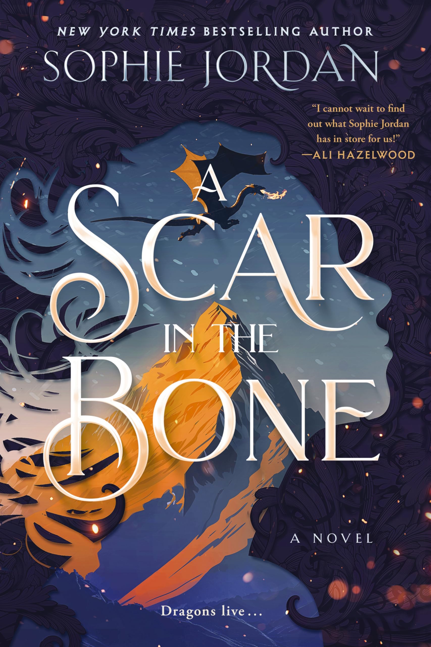 A Scar In The Bone: A Dark Fantasy Romance Novel Of Transformation, Love And Loss, Dragonkind, And The Fight To Save Magic (A Fi