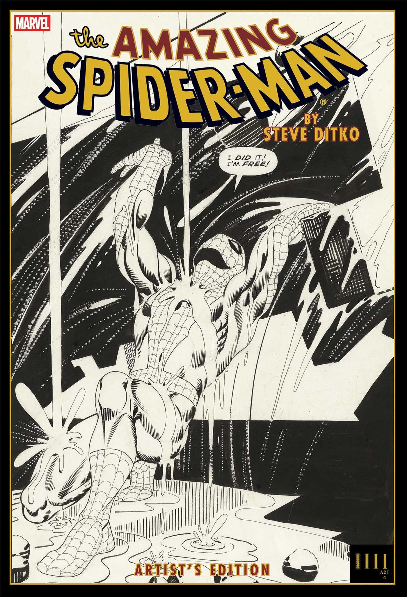 The Amazing SpiderMan By Steve Ditko ArtistS Edition