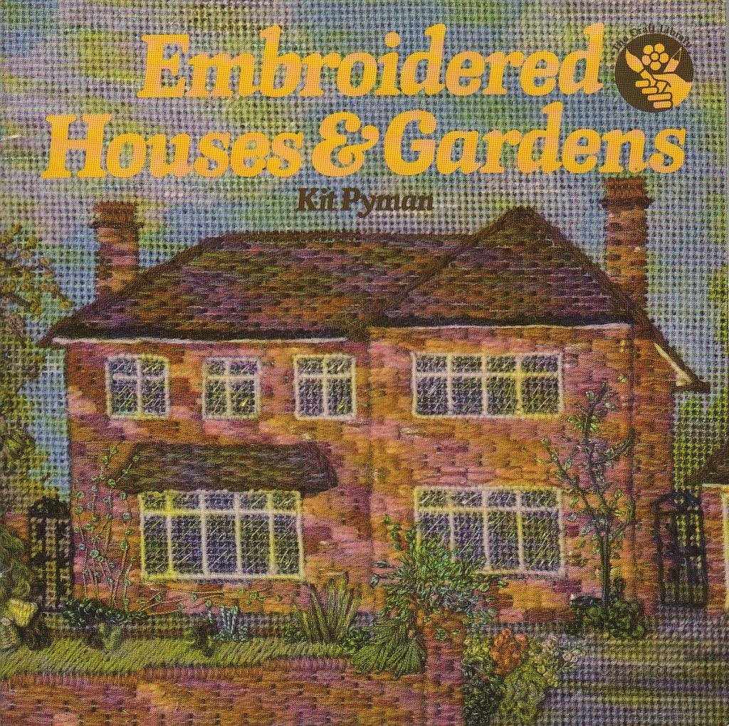 Embroidered Houses & Gardens,Used