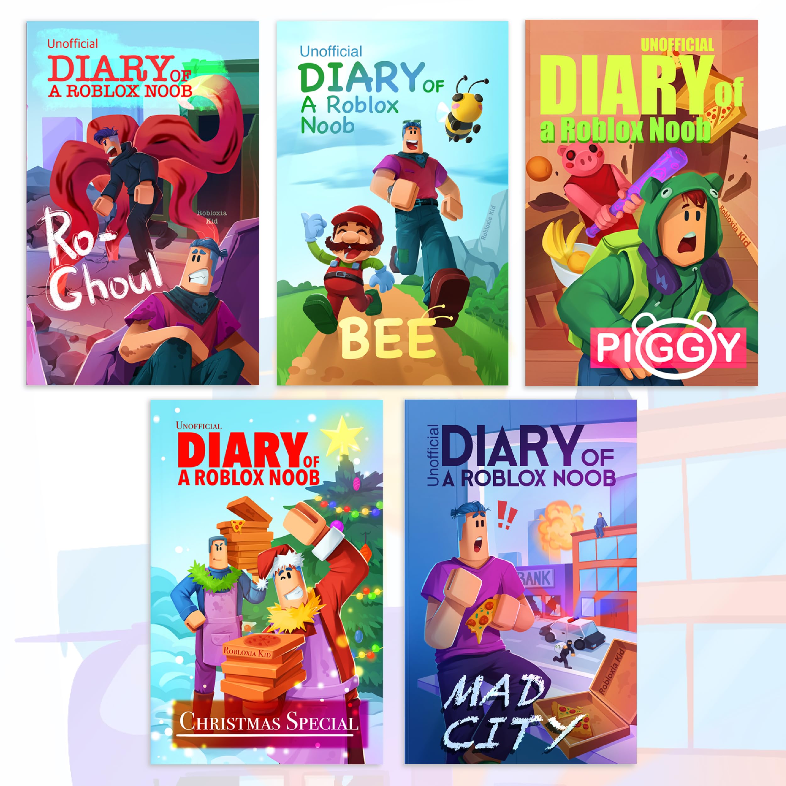 Diary Of A Noob For Roblox: Boxed Set1-used