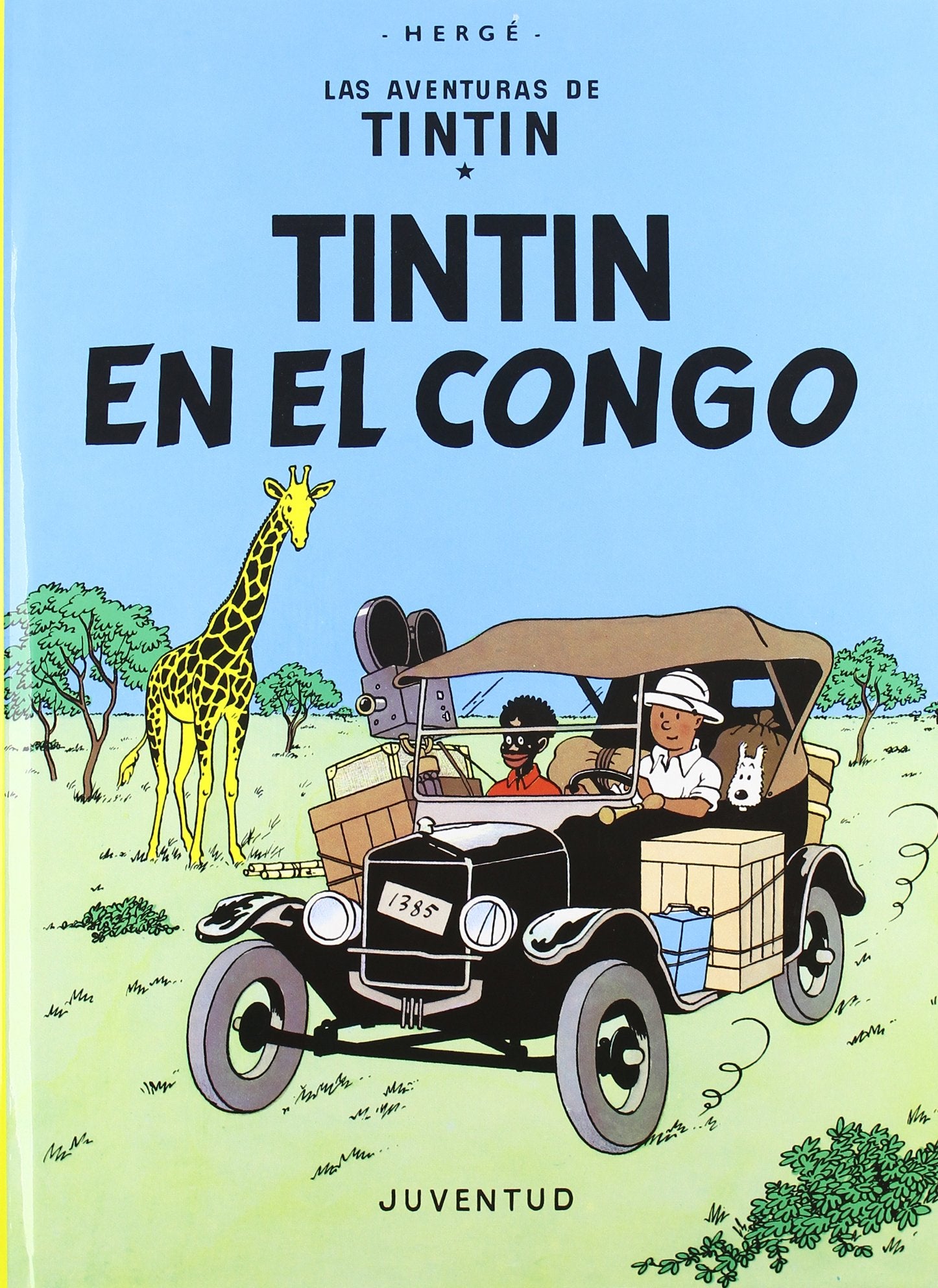 Tintn en el Congo (carton) (Las Aventuras de Tintin) (Spanish Edition),Used