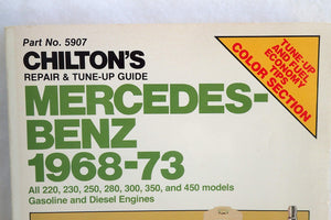 Chilton'S Repair And Tuneup Guide: Mercedesbenz 196873,New