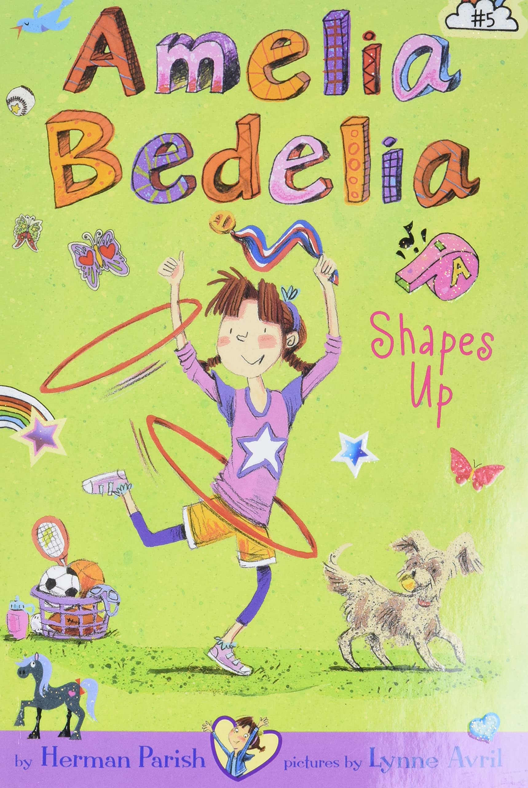 Amelia Bedelia Chapter Book #5: Amelia Bedelia Shapes Up,Used
