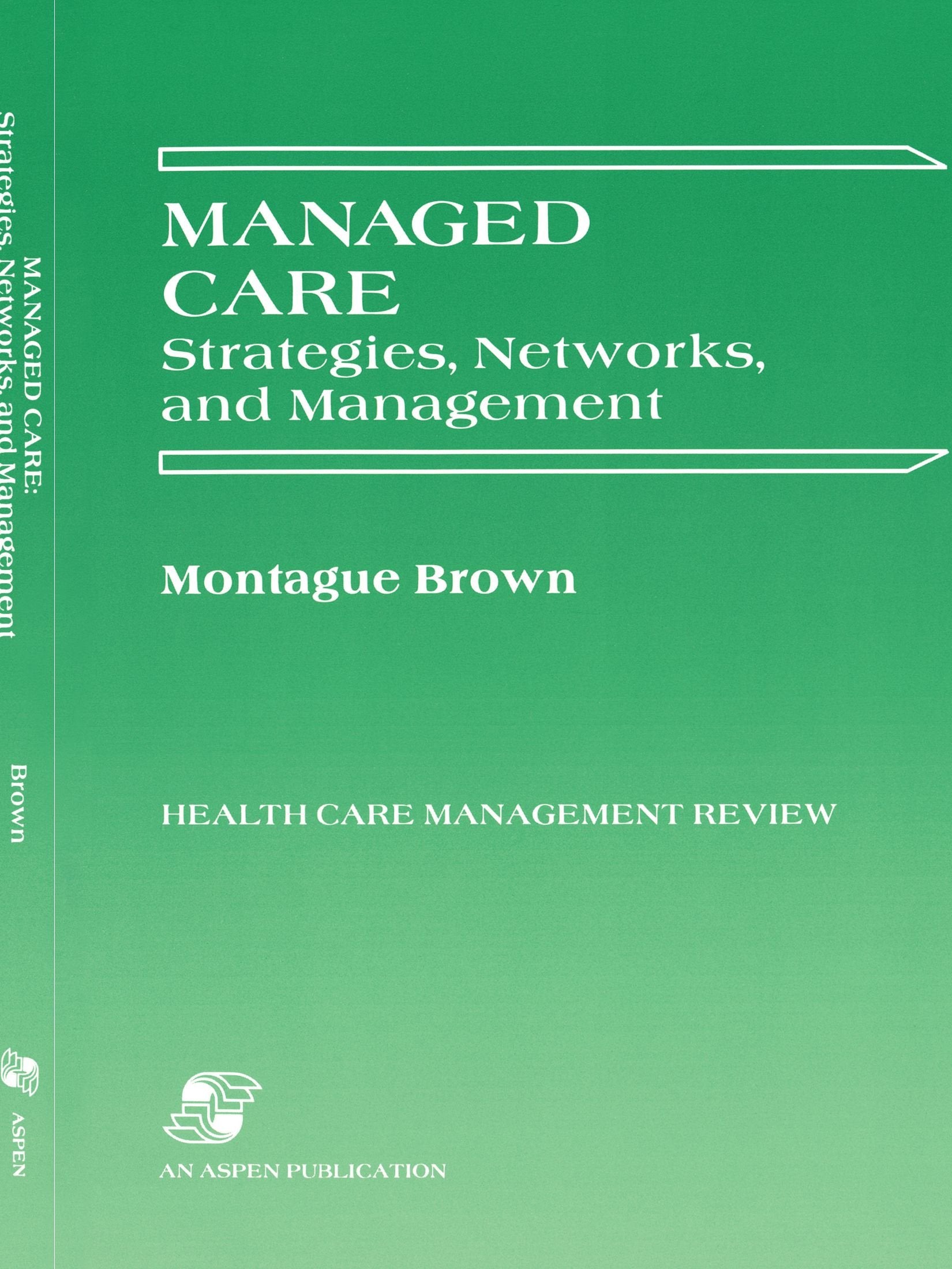 Managed Care (Hcmr) (Health Care Management Review S),Used