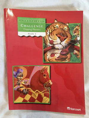 Harcourt School Publishers Trophies: Challenge Copy Master G2 S,Used