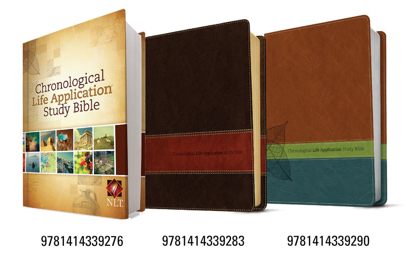 NLT Chronological Life Application Study Bible (Hardcover),Used