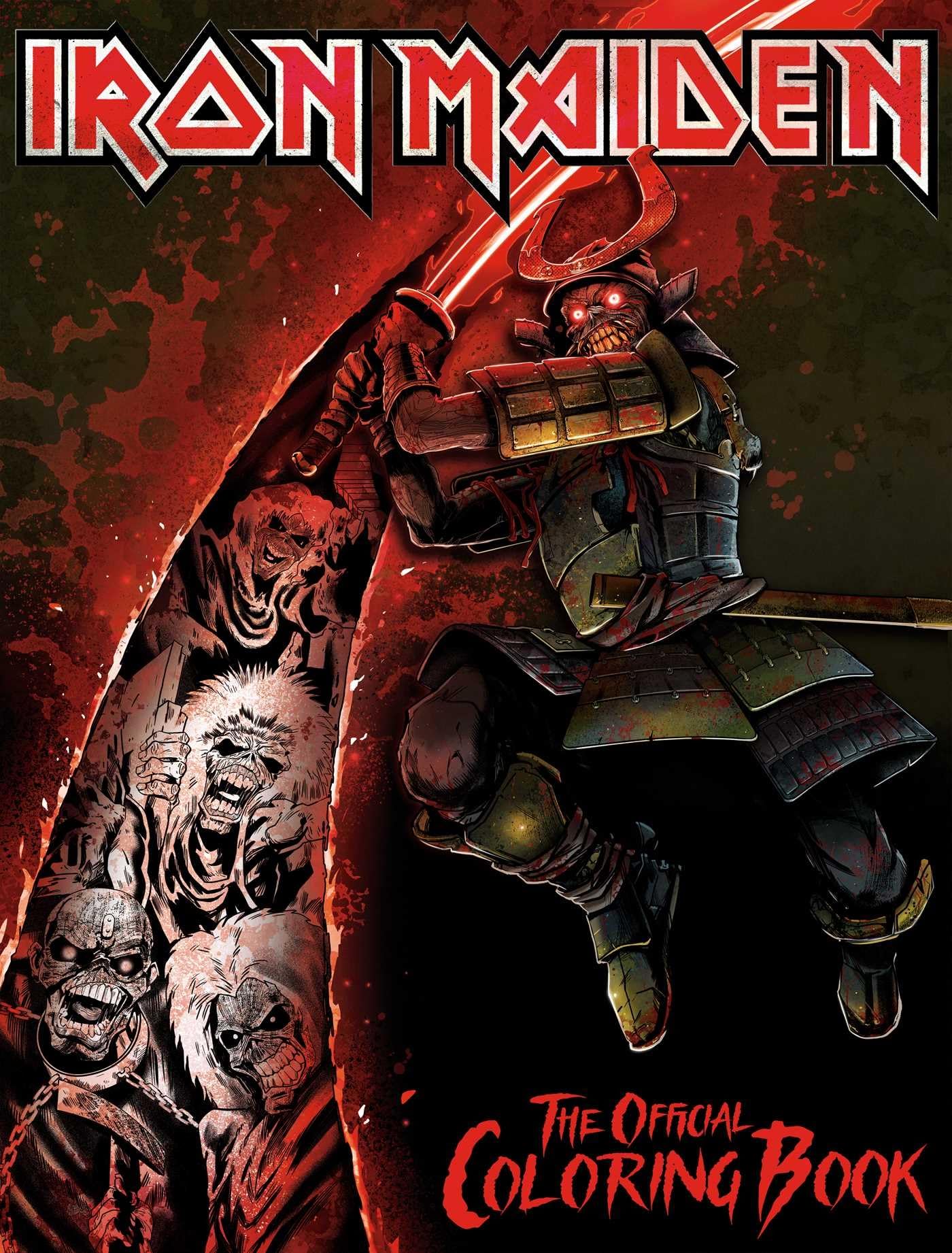 Iron Maiden: The Official Coloring Book,New