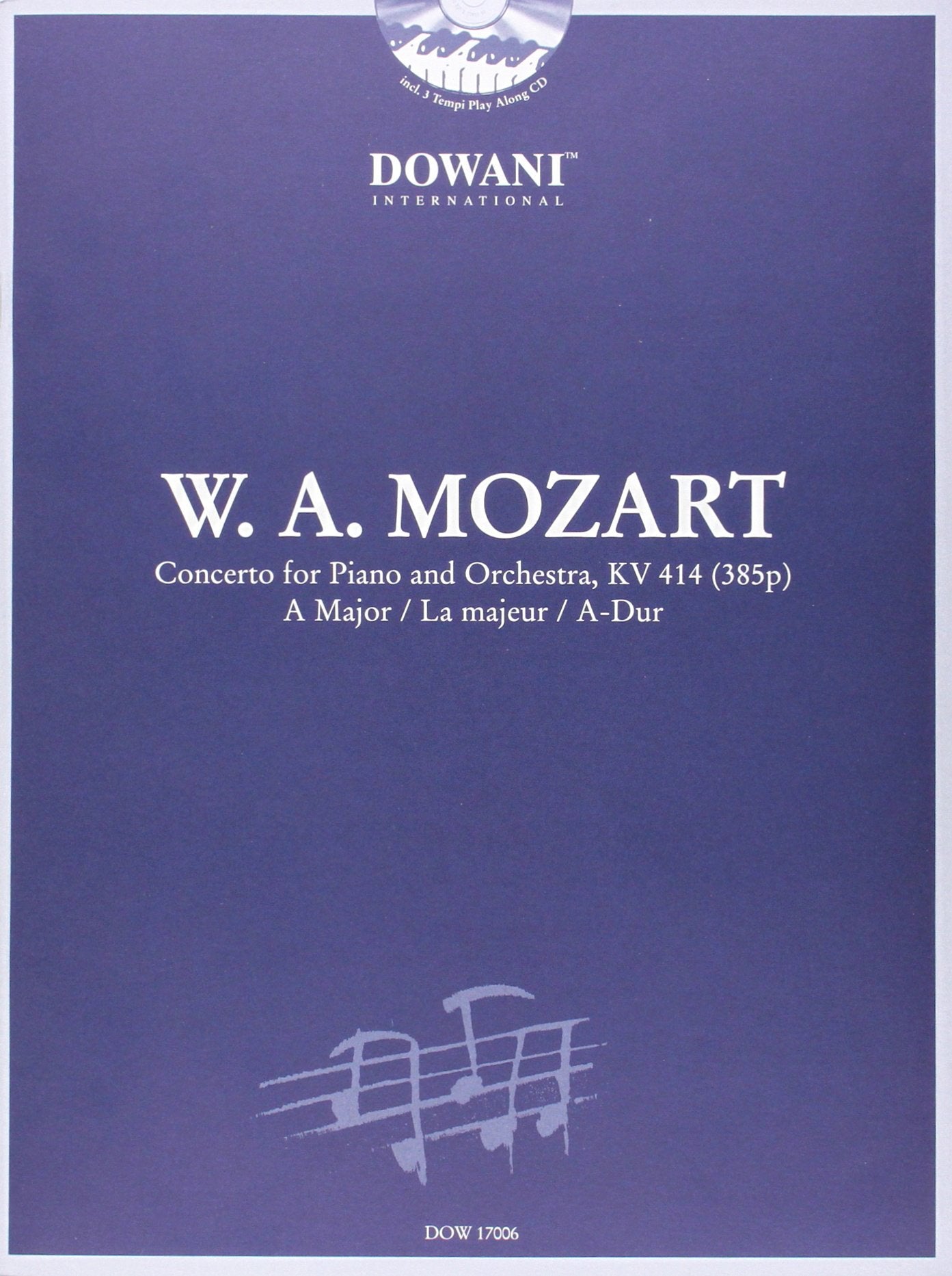 Mozart: Concerto for Piano and Orchestra KV 414 (385p) in A Major,Used