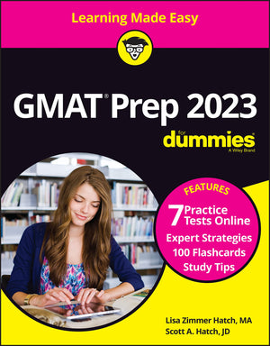 GMAT Prep 2023 For Dummies with Online Practice (For Dummies (Career/Education)),Used