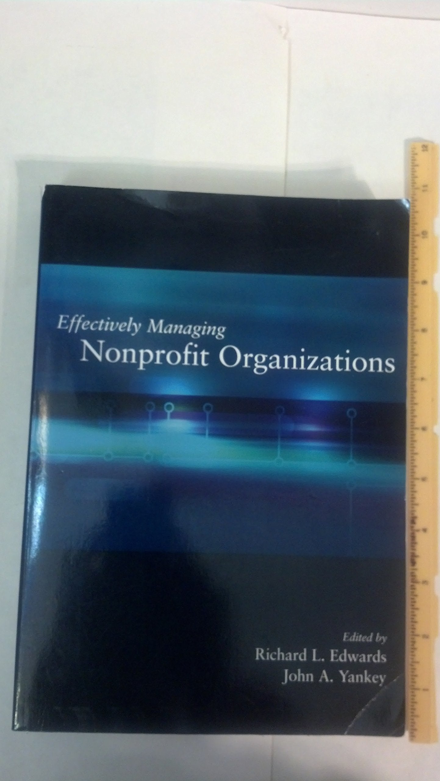 Effectively Managing Nonprofit Organizations,Used