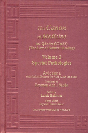 Avicenna Canon of Medicine Volume 3: Special Pathologies (The Canon of Medicine),Used