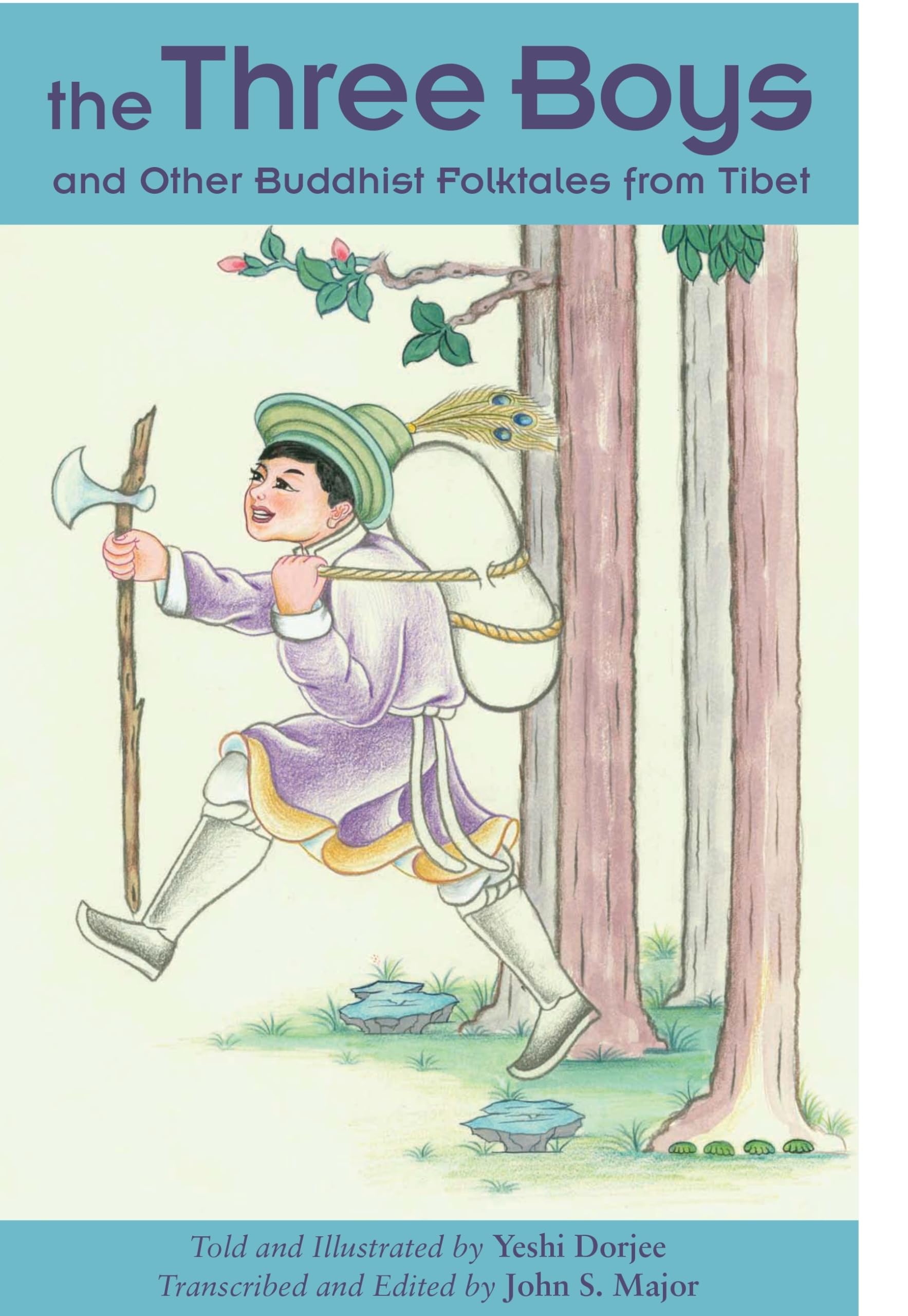 The Three Boys: And Other Buddhist Folktales From Tibet (Latitude 20 Books (Paperback)),New