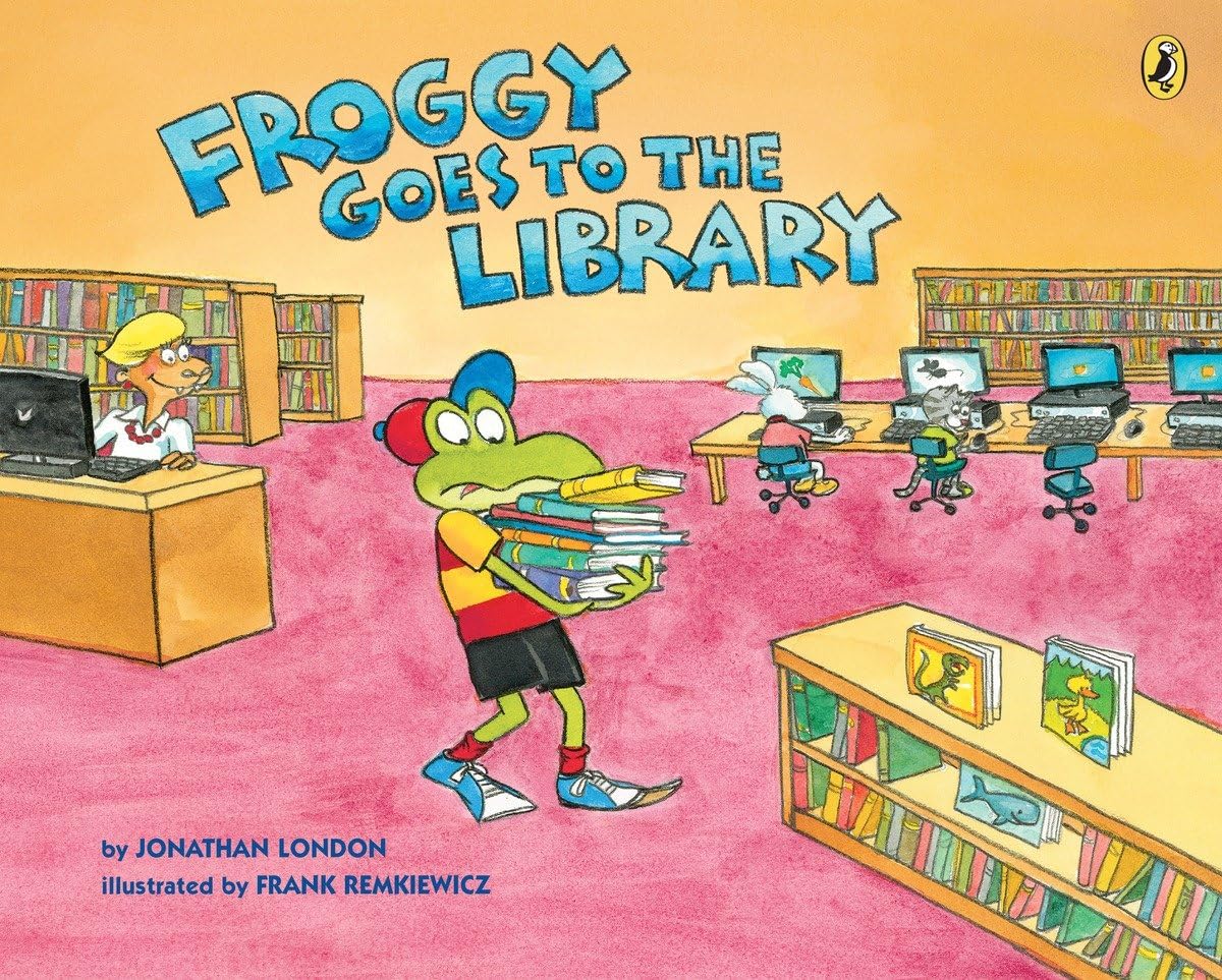 Froggy Goes to the Library,New