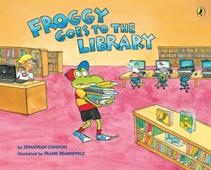 Froggy Goes to the Library,New