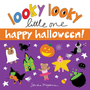 Looky Looky Little One Happy Halloween: A Sweet and Spooky Seek and Find Adventure for Babies and Toddlers (Halloween board book,Used