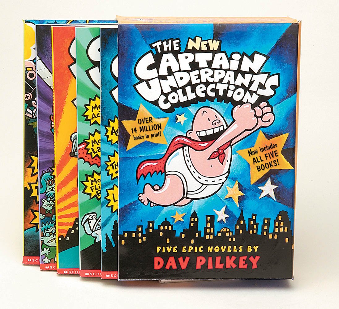 The New Captain Underpants Collection (Books 15),Used