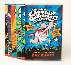 The New Captain Underpants Collection (Books 15),Used