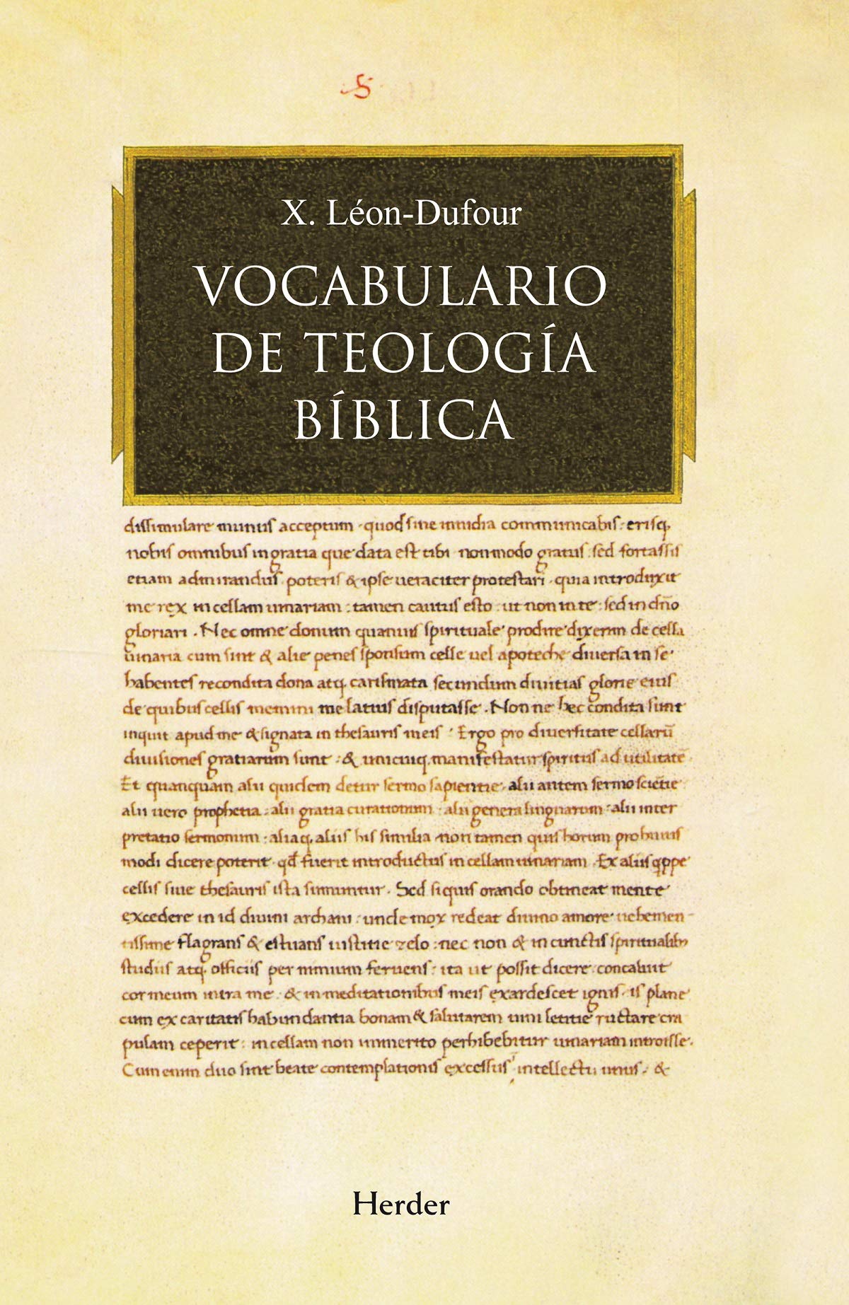 Vocabulario de teolog?a b?blica (Spanish Edition),New