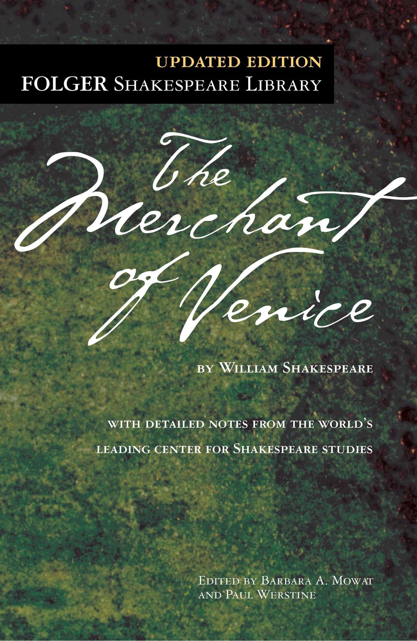 The Merchant Of Venice (Folger Shakespeare Library),New