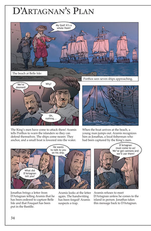 Graphic Classics the Man in the Iron Mask,Used