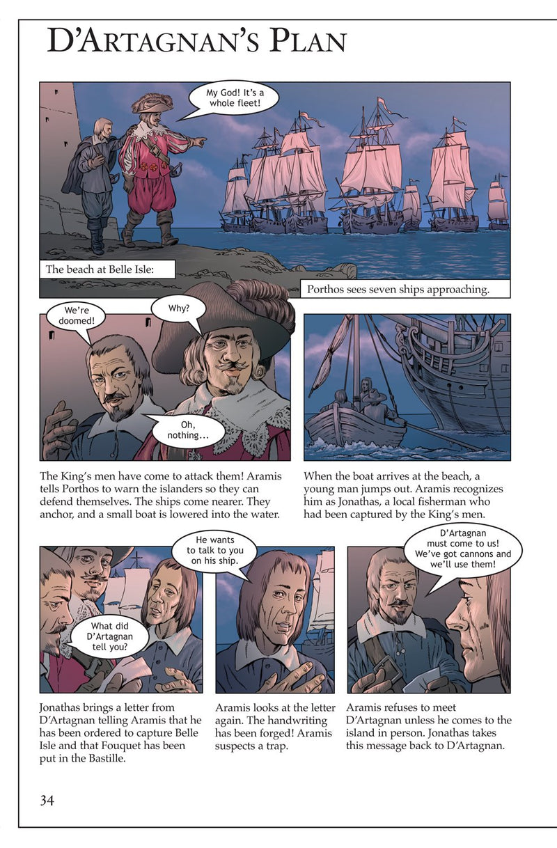Graphic Classics the Man in the Iron Mask,Used