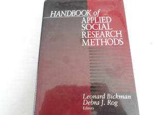 Handbook of Applied Social Research Methods,Used