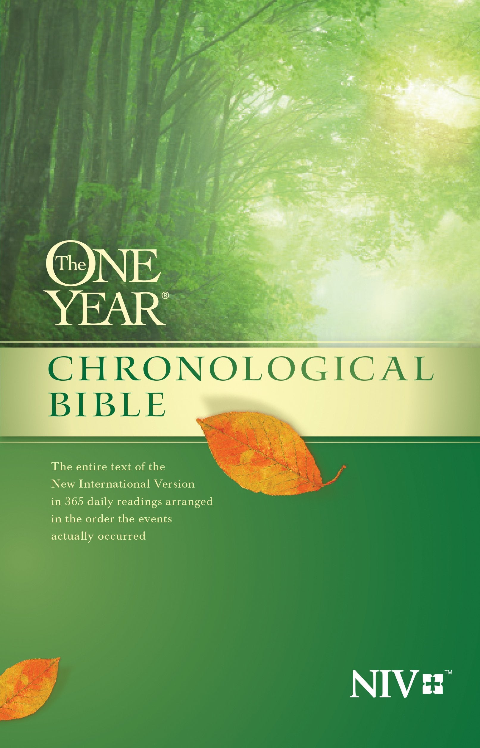 The One Year Chronological Bible NIV (Softcover),Used