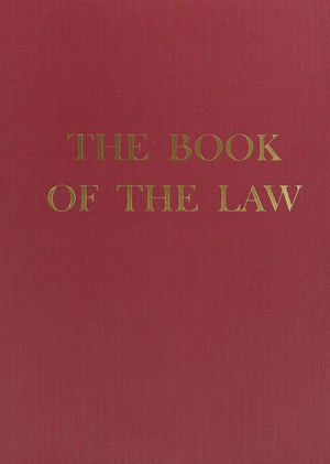 The Book of the Law,New