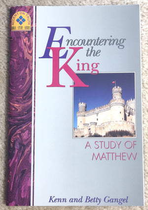 Encountering the King: A Study of Matthew (Accent on Truth Bible Study Series) WorkBook,Used