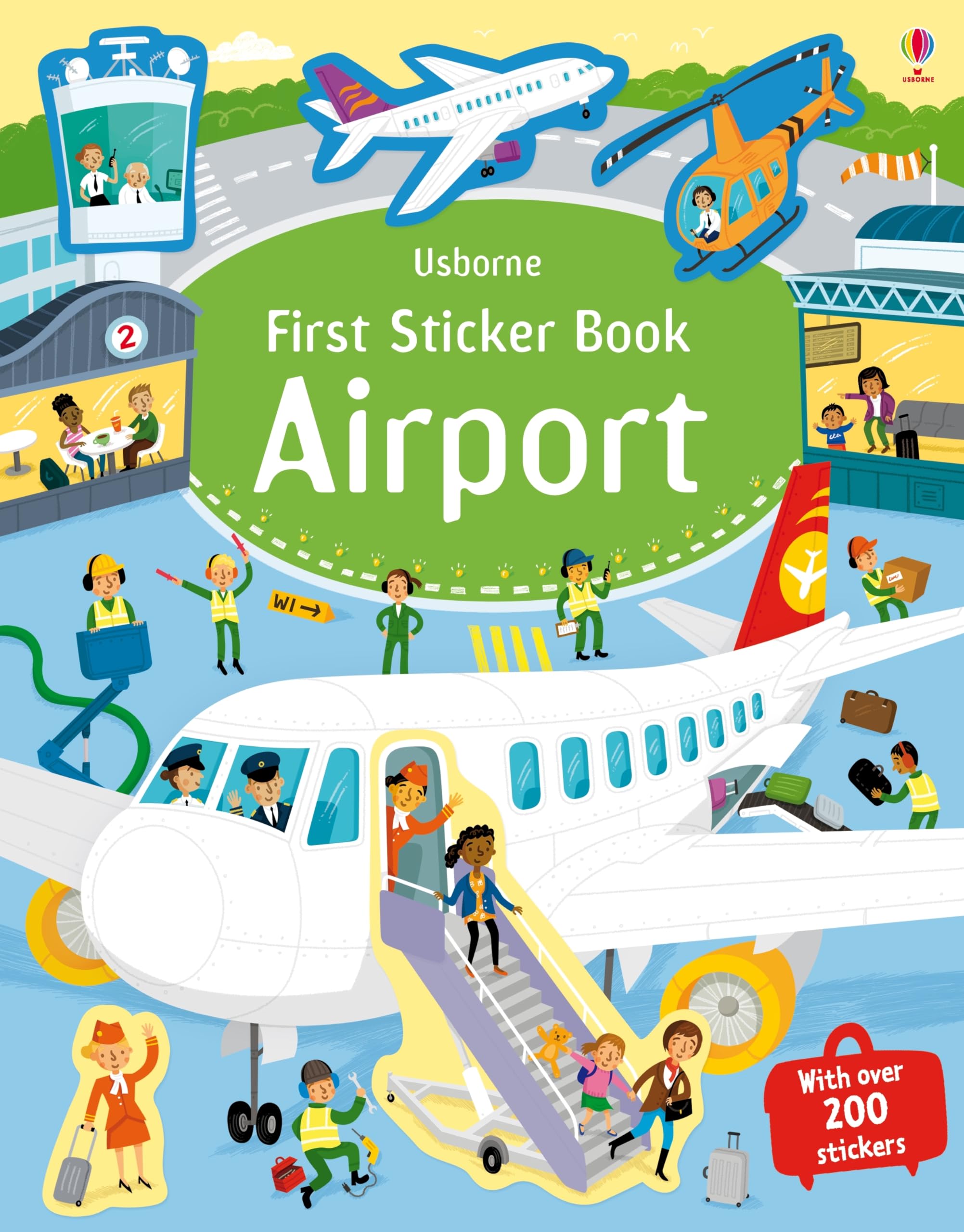 First Sticker Book Airport (First Sticker Books),New