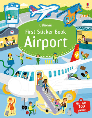 First Sticker Book Airport (First Sticker Books),New
