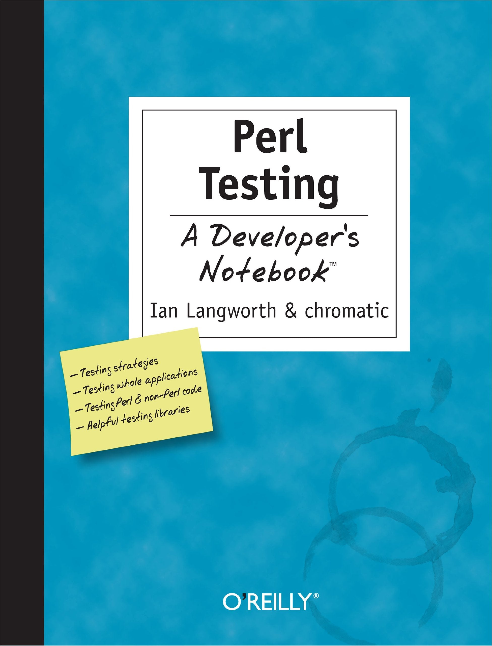 Perl Testing: A Developer's Notebook,Used